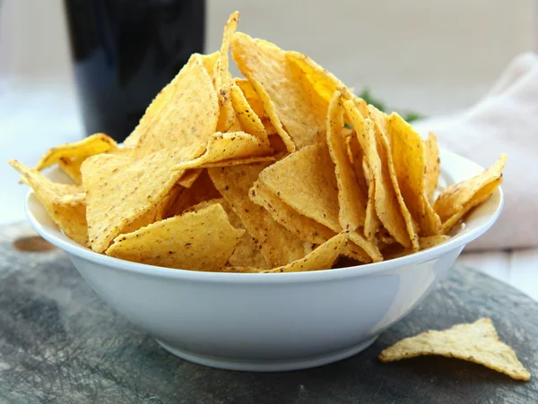 Mexikanische Mais-Chips — Stockfoto