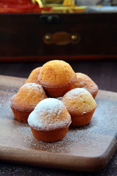 Small cupcakes dessert — Stock Photo, Image