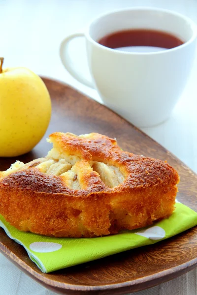 Bella torta di mele deliziosa — Foto Stock