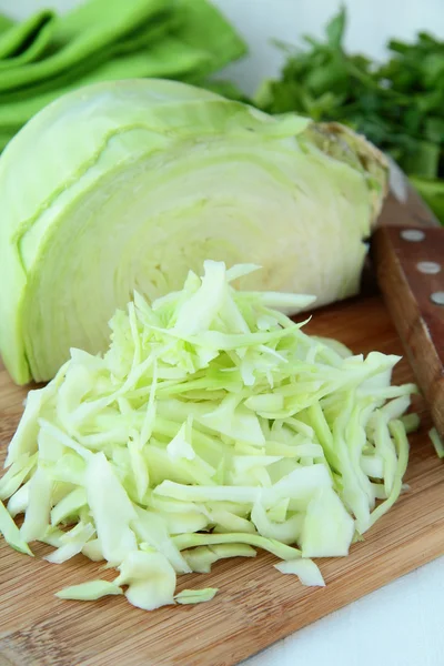 Ingredient food fresh cabbage — Stock Photo, Image