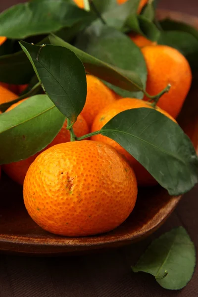 Свежий мандаринский апельсин — стоковое фото