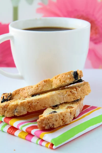 Italian Cookie Coffee Typical Italian Sweet Snack — Stock Photo, Image