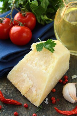 parmesan peynir sarımsak, biber ve maydanoz eski yönetim kurulu