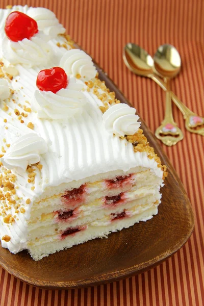 Assez savoureux morceau de gâteau — Photo