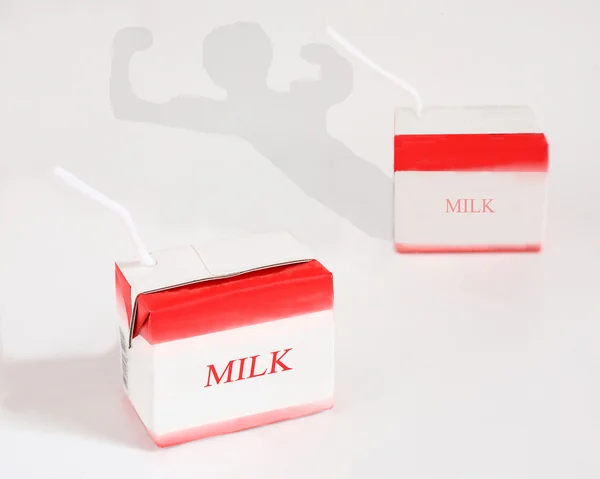 Milk for power — Stock Photo, Image