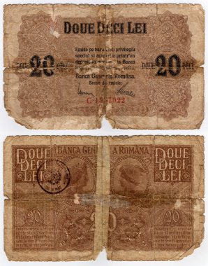 Vintage banknot