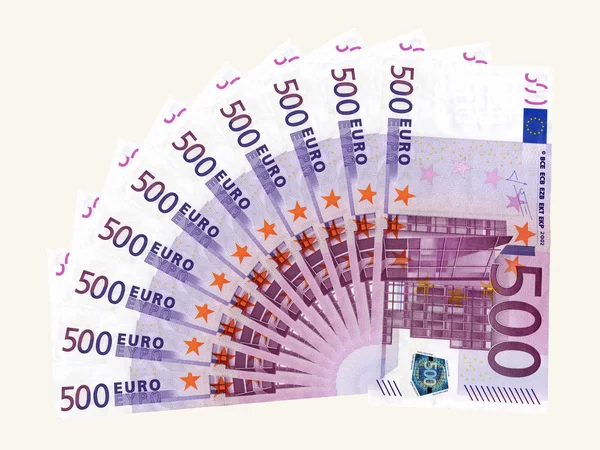 500 Eurosedler - Stock-foto