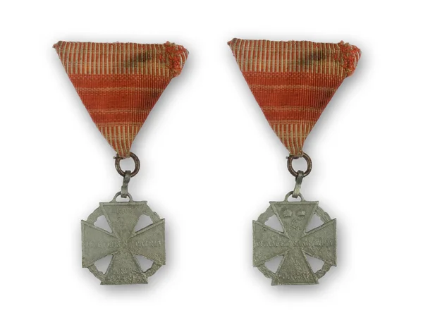 Древняя медаль — стоковое фото