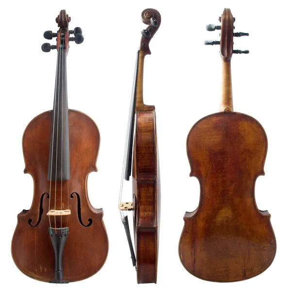 Velhos lados de violino — Fotografia de Stock