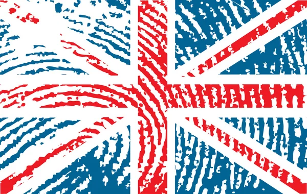Bandiera del Regno Unito — Vettoriale Stock