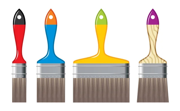 Vektör renk fırçalar — Stok Vektör