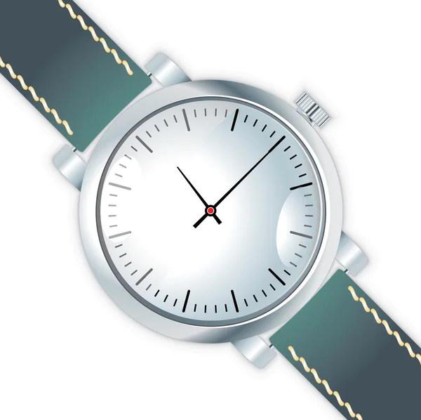 Векторные наручные часы — стоковый вектор