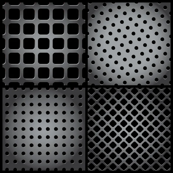 Collecte de grille métallique — Image vectorielle
