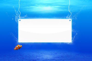 Underwater Scene clipart