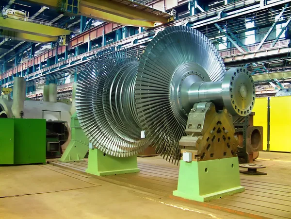 Rotore della turbina — Foto Stock