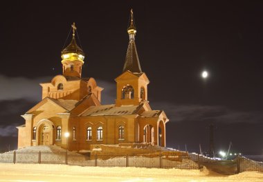 Piously-Vvedensky church, Dudinka, Tajmyr clipart