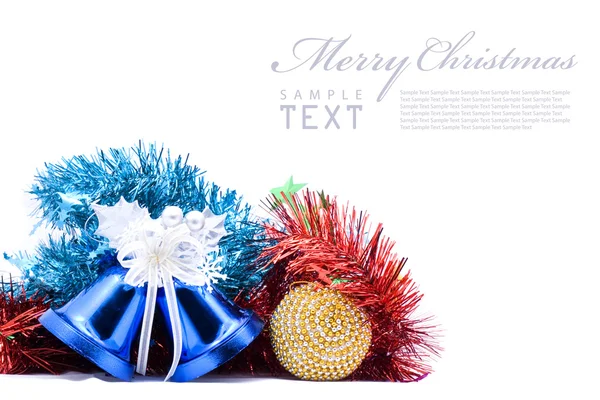 Oggetti di decorazione di Natale — Foto Stock