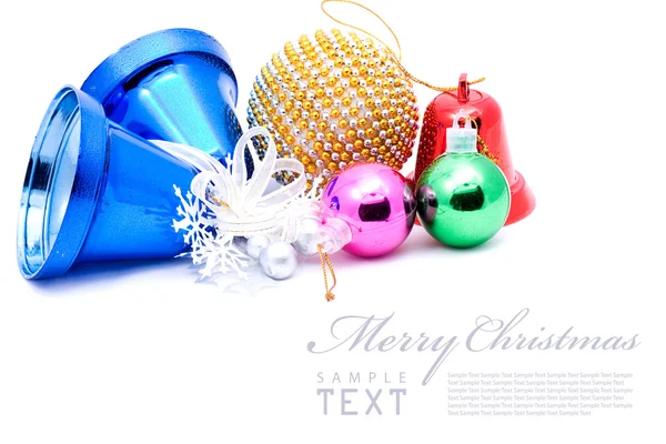 Christmas decoration objects — Stock Photo, Image