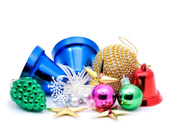 Karácsonyi dekorációs tárgyak — Stock Fotó