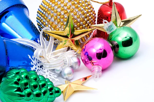 Jule dekoration objekter - Stock-foto