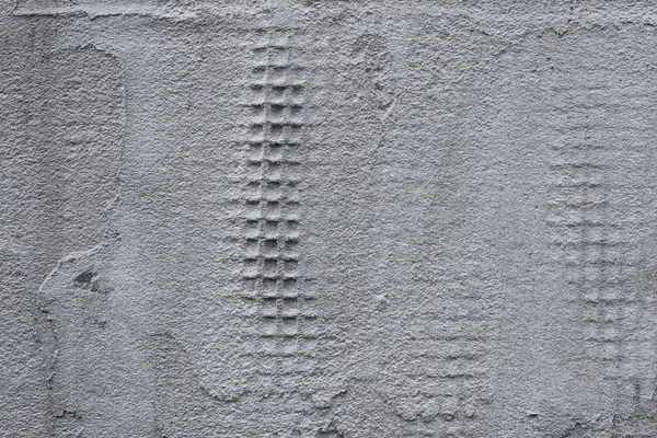 Detail einer Mauer während des Baus — Stockfoto