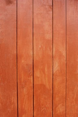 Parallel wooden planks, painted in red clipart