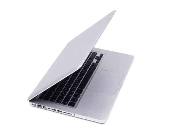 Geïsoleerde moderne laptop — Stockfoto