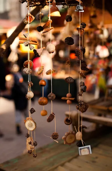Hand made Christmas ornaments — Stock Photo, Image