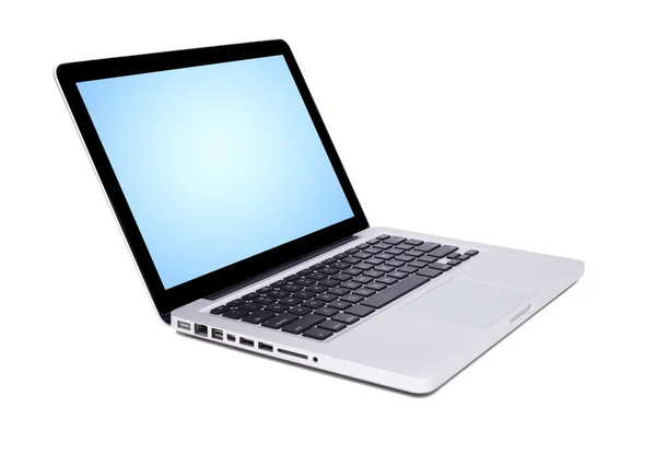 Новый ноутбук — стоковое фото