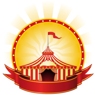 Circus poster clipart