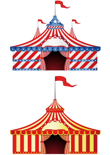 Big Top Circus — Stockvector