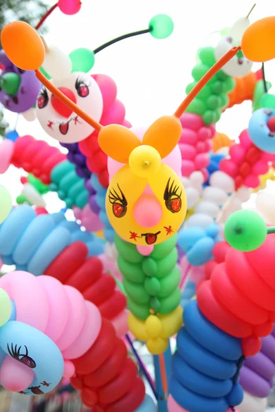 Kleurrijke ballonnen Stockafbeelding