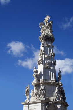 Plaque column in Budapest
