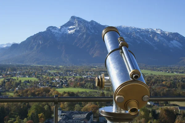 Sightseeing från fästningen hohensalzburg — Stockfoto