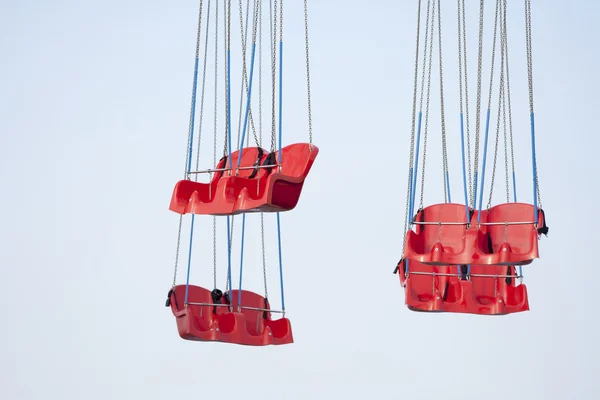 Červený swing — Stock fotografie
