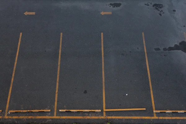 stock image Empty Parking Lot View From High Point