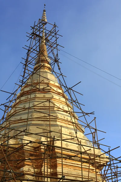 Temple Pagoda Reconstruction — Stock Photo, Image