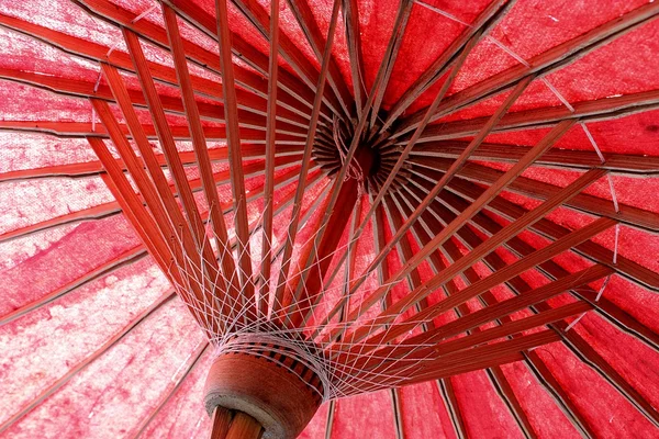 Червоний парасольку Ліцензійні Стокові Зображення