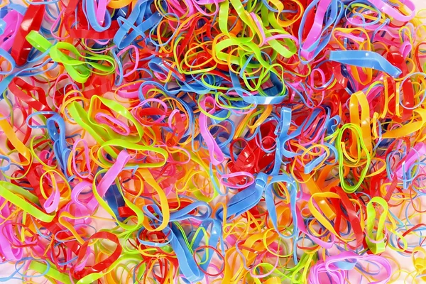 Farbenfroher Gummi — Stockfoto