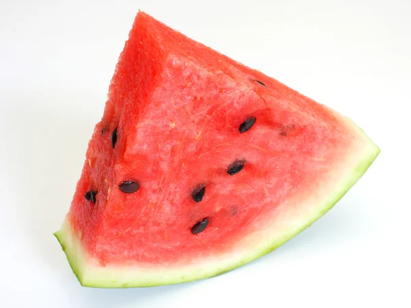 Watermelon with dry stem — Stock Photo, Image
