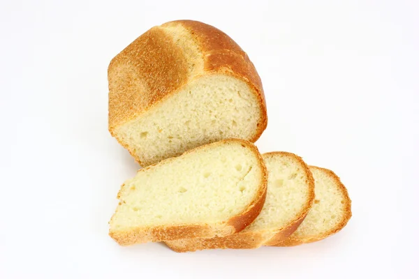 Der rötliche lange Laib Brot — Stockfoto