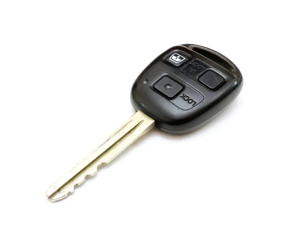 Nyckeln från bilen med knappar — Stockfoto