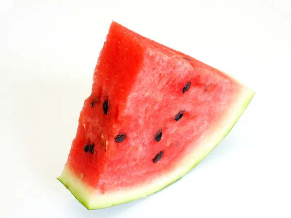 Watermelon with dry stem — Stock Photo, Image