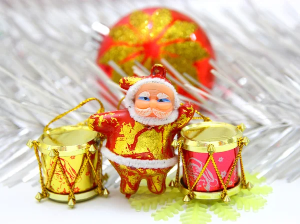 Boneca Papai Noel — Fotografia de Stock