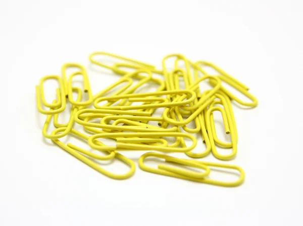 Color paper clips — Stock Photo, Image
