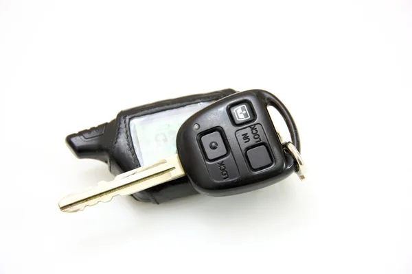 La clé de la voiture avec des boutons — Photo