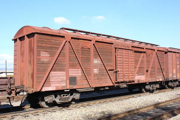Cargo train shot — Stock Photo, Image