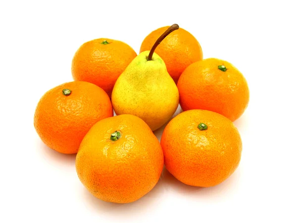 Groupe une mandarine — Photo
