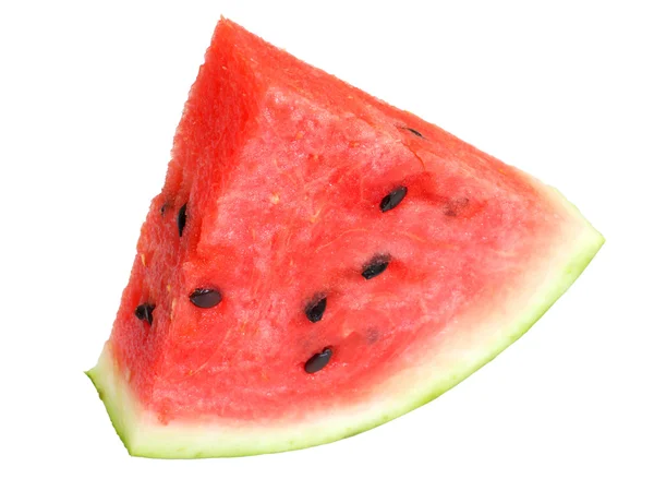 Vattenmelon med torr stam — Stockfoto