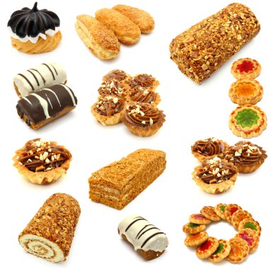 Set of cookies clipart